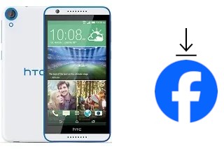 Comment installer Facebook sur un HTC Desire 820 dual sim
