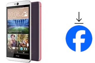 Comment installer Facebook sur un HTC Desire 826 dual sim