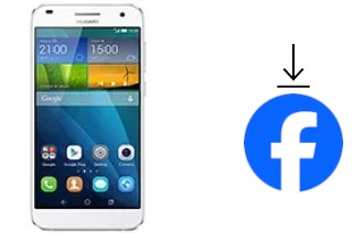 Comment installer Facebook sur un Huawei Ascend G7