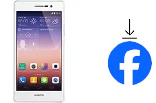 Comment installer Facebook sur un Huawei Ascend P7