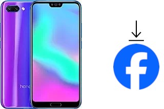 Comment installer Facebook sur un Huawei Honor 10