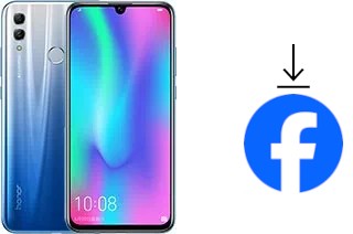 Comment installer Facebook sur un Huawei Honor 10 Lite