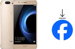 Comment installer Facebook sur un Huawei Honor V8