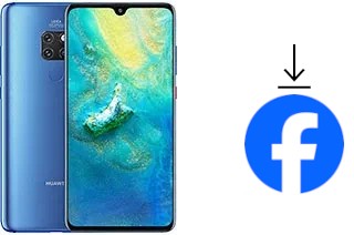 Comment installer Facebook sur un Huawei Mate 20