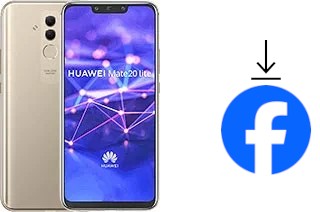 Comment installer Facebook sur un Huawei Mate 20 lite