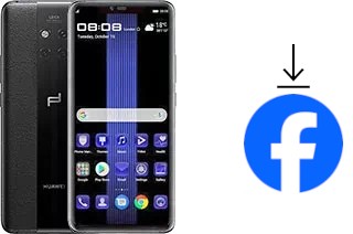 Comment installer Facebook sur un Huawei Mate 20 RS Porsche Design