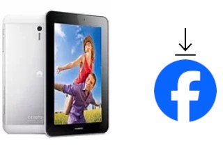 Comment installer Facebook sur un Huawei MediaPad 7 Youth