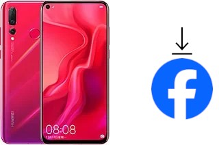 Comment installer Facebook sur un Huawei nova 4