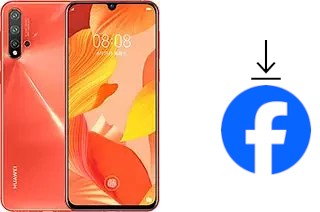 Comment installer Facebook sur un Huawei nova 5 Pro