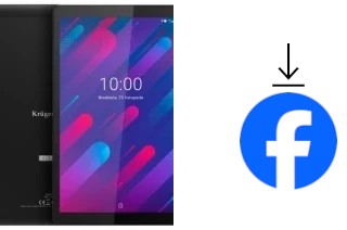 Comment installer Facebook sur un Kruger-Matz EAGLE 702