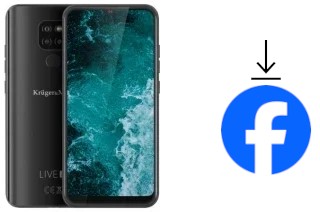 Comment installer Facebook sur un Kruger-Matz LIVE 8