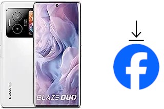 Comment installer Facebook sur un Lava Blaze Duo