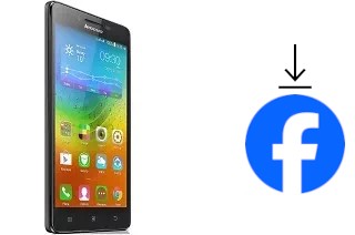 Comment installer Facebook sur un Lenovo A6000 Plus