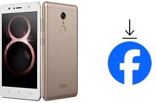 Comment installer Facebook sur un Lenovo K8