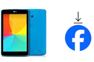 Comment installer Facebook sur un LG G Pad 7.0