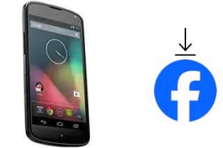 Comment installer Facebook sur un LG Nexus 4 E960