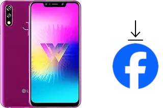 Comment installer Facebook sur un LG W10