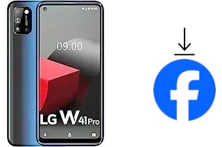 Comment installer Facebook sur un LG W41+
