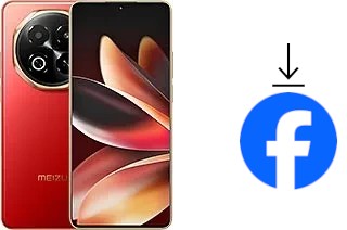 Comment installer Facebook sur un Meizu Note 22 5G