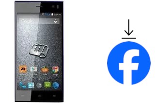 Comment installer Facebook sur un Micromax A99 Canvas Xpress