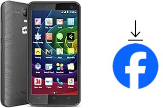 Comment installer Facebook sur un Micromax Bolt Q339