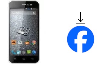 Comment installer Facebook sur un Micromax Canvas Pep Q371