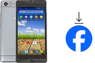Comment installer Facebook sur un Micromax Canvas Fire 4G Plus Q412