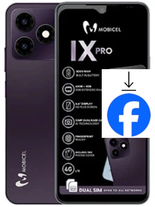 Comment installer Facebook sur un Mobicel IX Pro