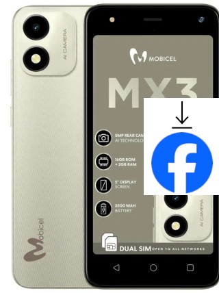 Comment installer Facebook sur un Mobicel MX3