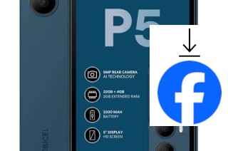 Comment installer Facebook sur un Mobicel P5