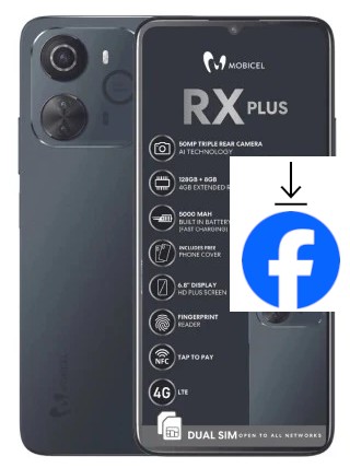 Comment installer Facebook sur un Mobicel RX Plus