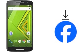 Comment installer Facebook sur un Motorola Moto X Play Dual SIM