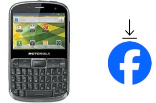 Comment installer Facebook sur un Motorola Defy Pro XT560