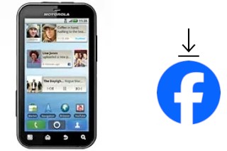 Comment installer Facebook sur un Motorola DEFY