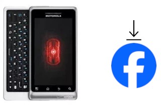 Comment installer Facebook sur un Motorola DROID 2 Global