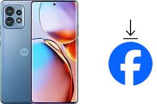 Comment installer Facebook sur un Motorola Edge 40 Pro