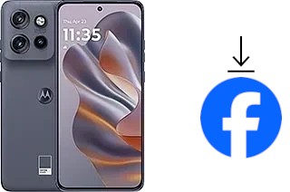 Comment installer Facebook sur un Motorola Edge 50 Neo