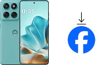 Comment installer Facebook sur un Motorola Edge 60 Fusion