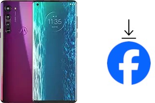 Comment installer Facebook sur un Motorola Edge