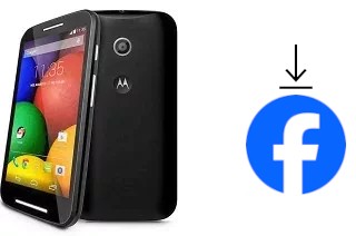 Comment installer Facebook sur un Motorola Moto E Dual SIM
