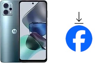 Comment installer Facebook sur un Motorola Moto G23