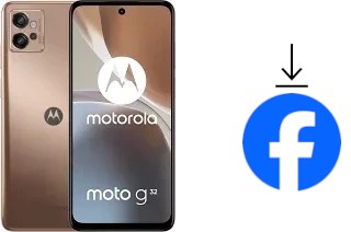 Comment installer Facebook sur un Motorola Moto G32