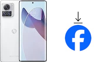 Comment installer Facebook sur un Motorola Moto X30 Pro