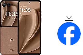 Comment installer Facebook sur un Motorola Razr+ 2025