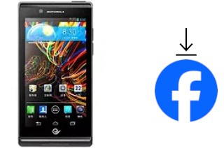 Comment installer Facebook sur un Motorola RAZR V XT889