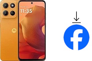 Comment installer Facebook sur un Motorola Moto G15