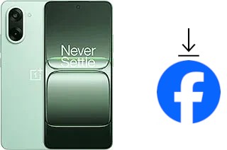 Comment installer Facebook sur un OnePlus Ace 5 Racing