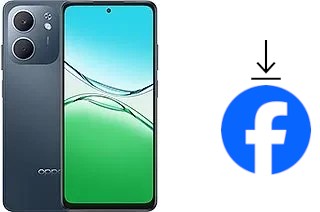 Comment installer Facebook sur un Oppo A5x 4G