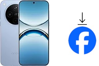 Comment installer Facebook sur un Oppo Find X8