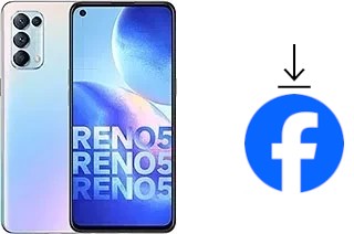 Comment installer Facebook sur un Oppo Reno5 4G